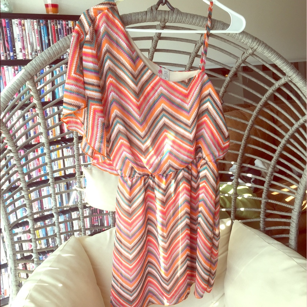 Six Degrees One Shoulder Dress